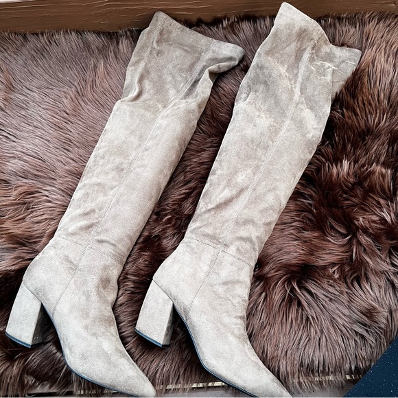 Jeffrey Campbell “Final” Slouch Over The Knee Boots - Picture 4 of 11